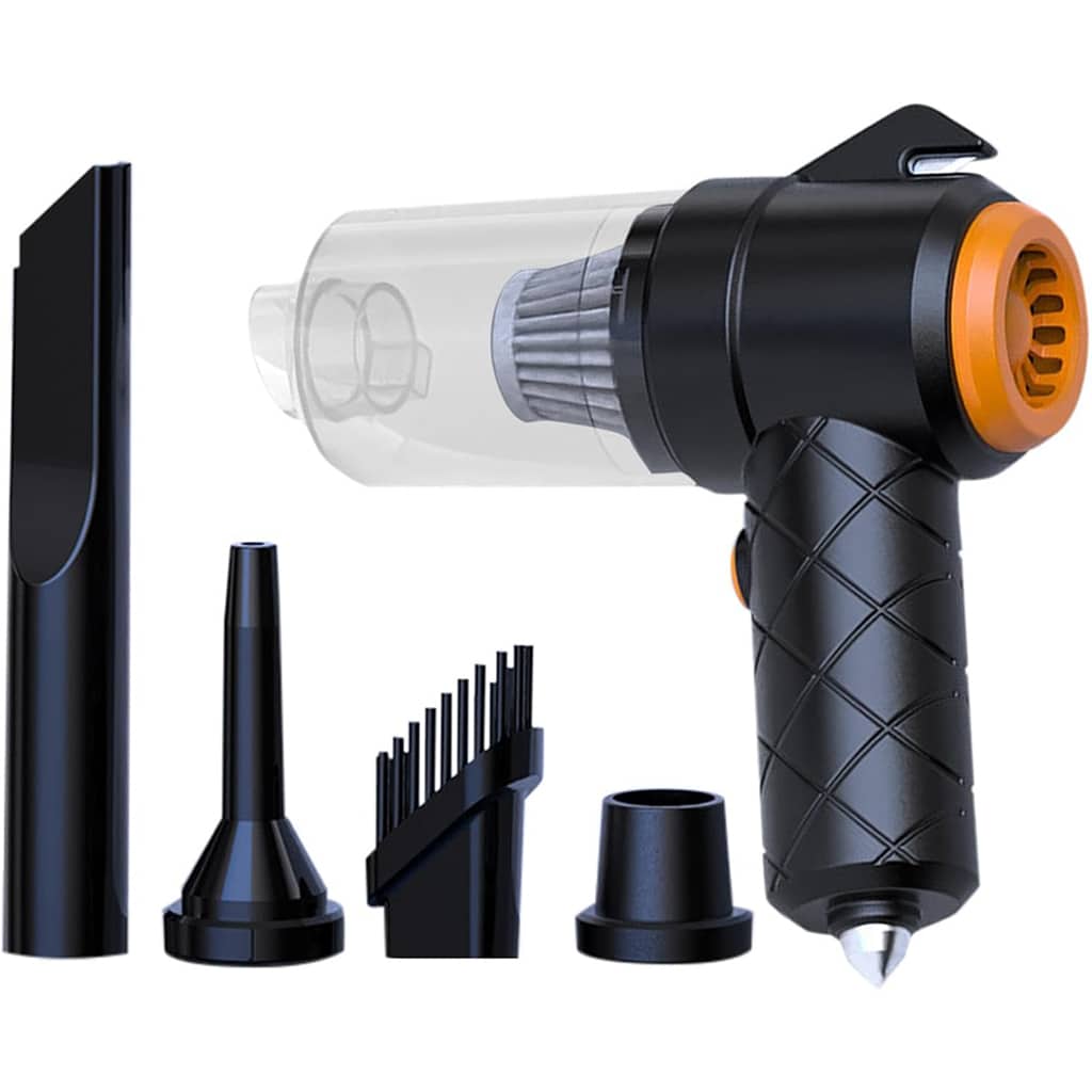 Aspirateur et souffleur 2en1 rechargeable par USB Compact et puissant – مكنسة كهربائية يدوية - Accessoires Auto/Moto - صورة 6