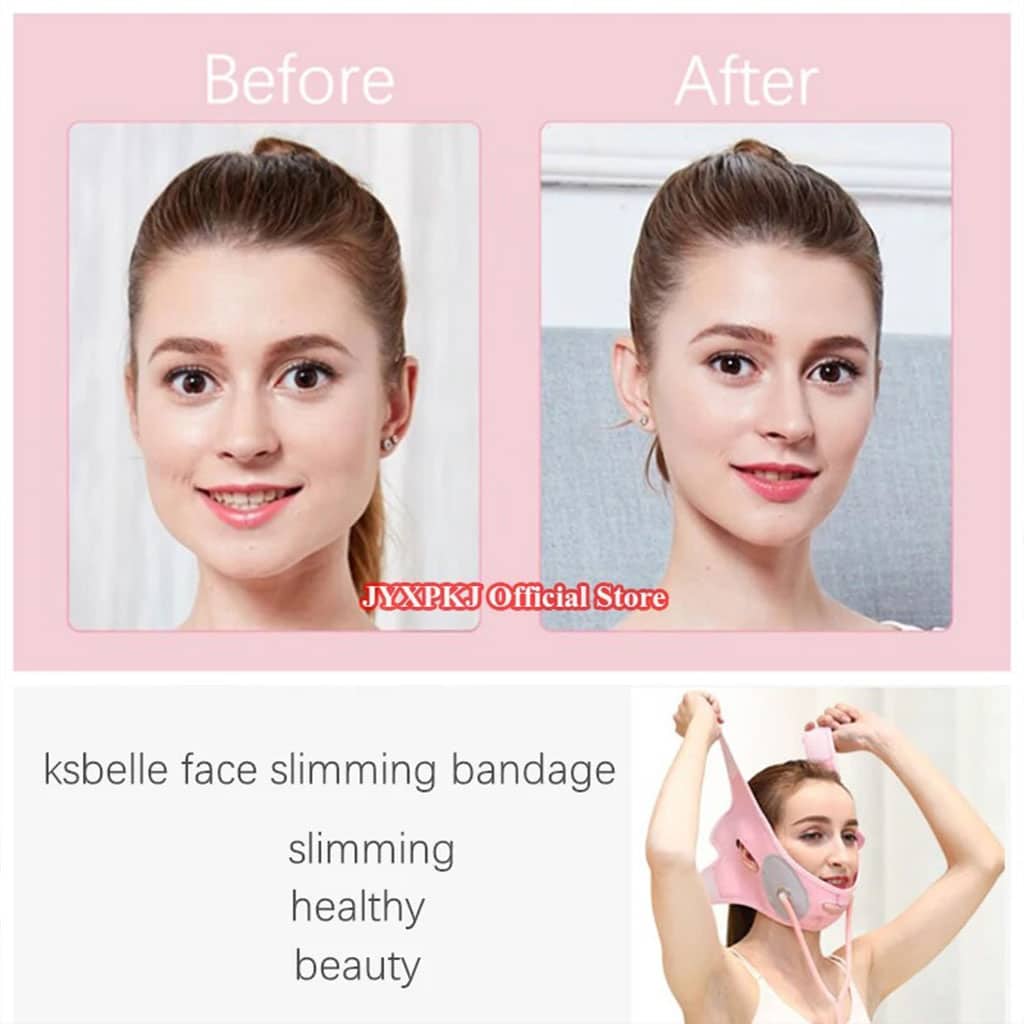 Ceinture amincissante pour visage pour réduire le double menton – قناع شد الوجه - Soins et Beauté - صورة 5