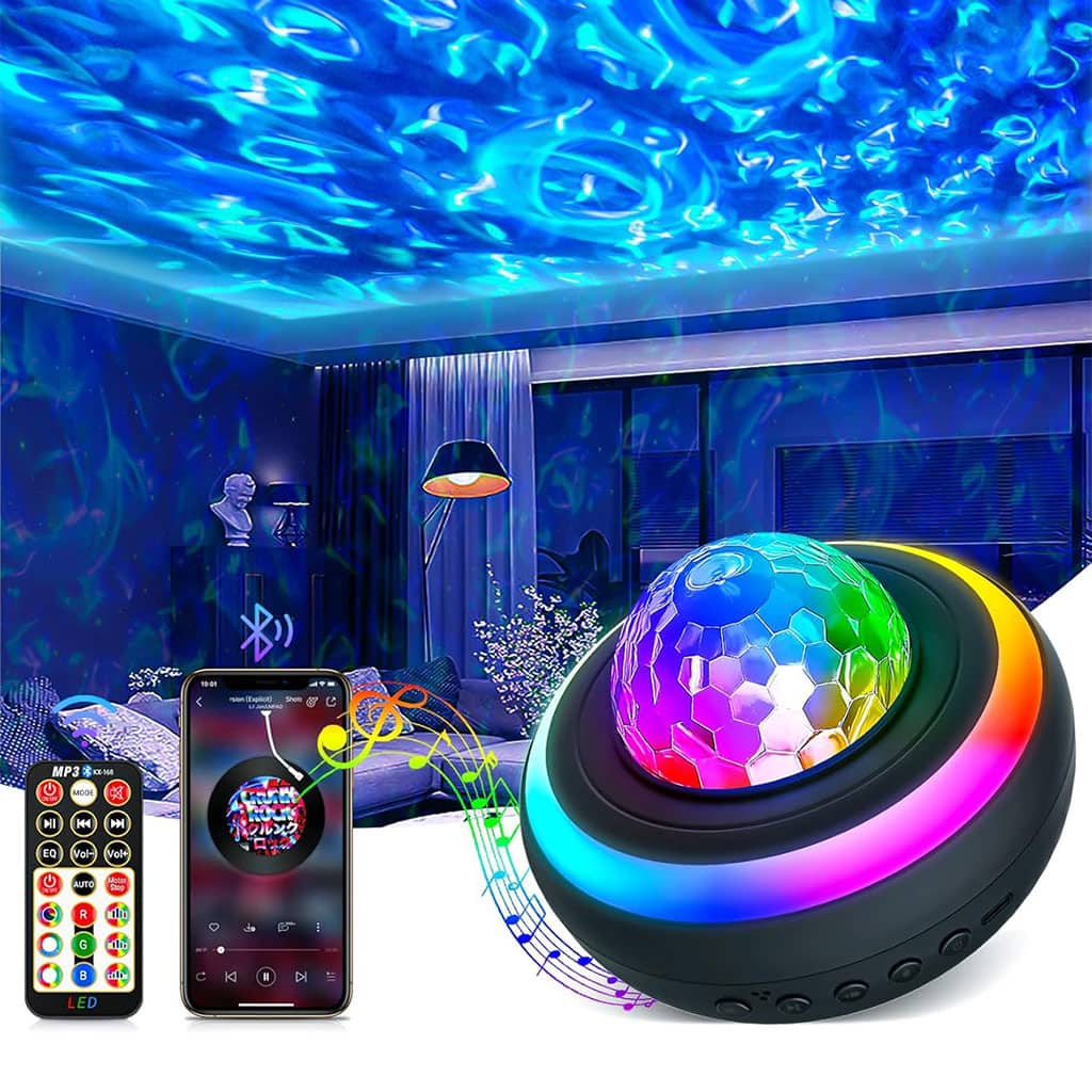Enceinte Bluetooth et Projecteur de Galaxie 2en1 avec Effet NEBULA- مكبر صوت بلوتوث - Électronique - صورة 2