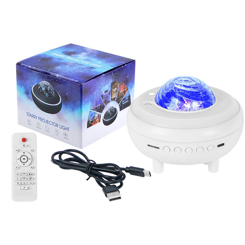Enceinte Bluetooth et Projecteur de Galaxie 2en1 avec Effet NEBULA- مكبر صوت بلوتوث - Électronique - صورة 3
