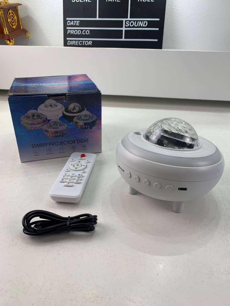 Enceinte Bluetooth et Projecteur de Galaxie 2en1 avec Effet NEBULA- مكبر صوت بلوتوث - Électronique - صورة 7