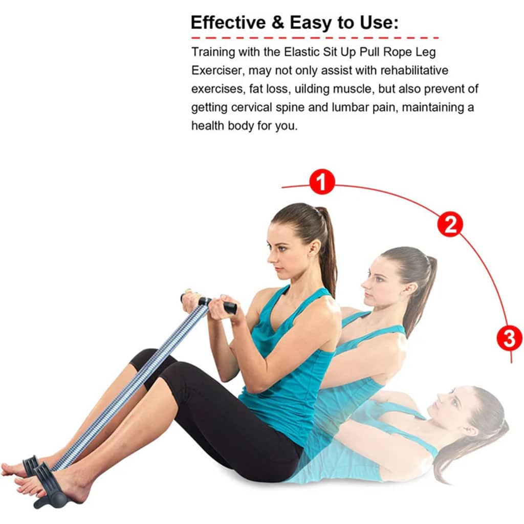 Tummy Trimmer Ceinture D’entrainement pour le Corps Entier – أداة التمارين الرياضية - Sport - صورة 5