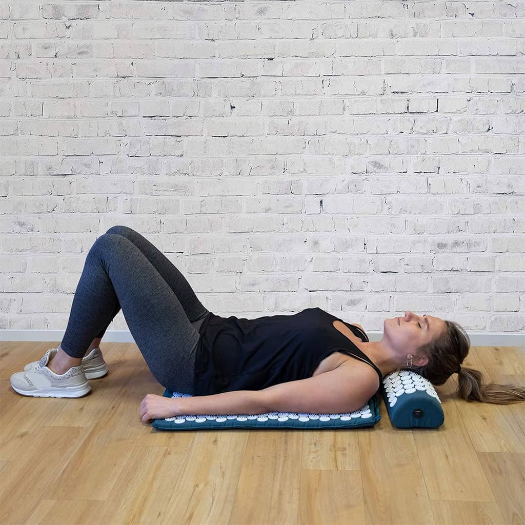 Coussin et Tapis Massage en Polymère d’acupression avec Sac de Rangement – بساط تدليك مع وسادة وحقيبة متنقلة - Sport - صورة 4