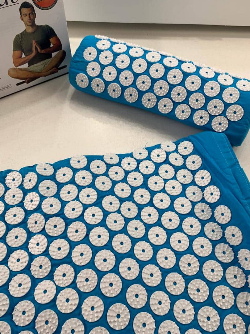 Coussin et Tapis Massage en Polymère d’acupression avec Sac de Rangement – بساط تدليك مع وسادة وحقيبة متنقلة - Sport - صورة 12
