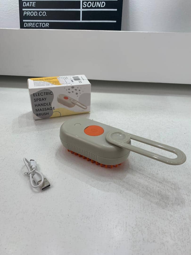 Brosse à vapeur pour chat autonettoyante 3en1 – فرشة تنظيف القطط - Électronique - صورة 6