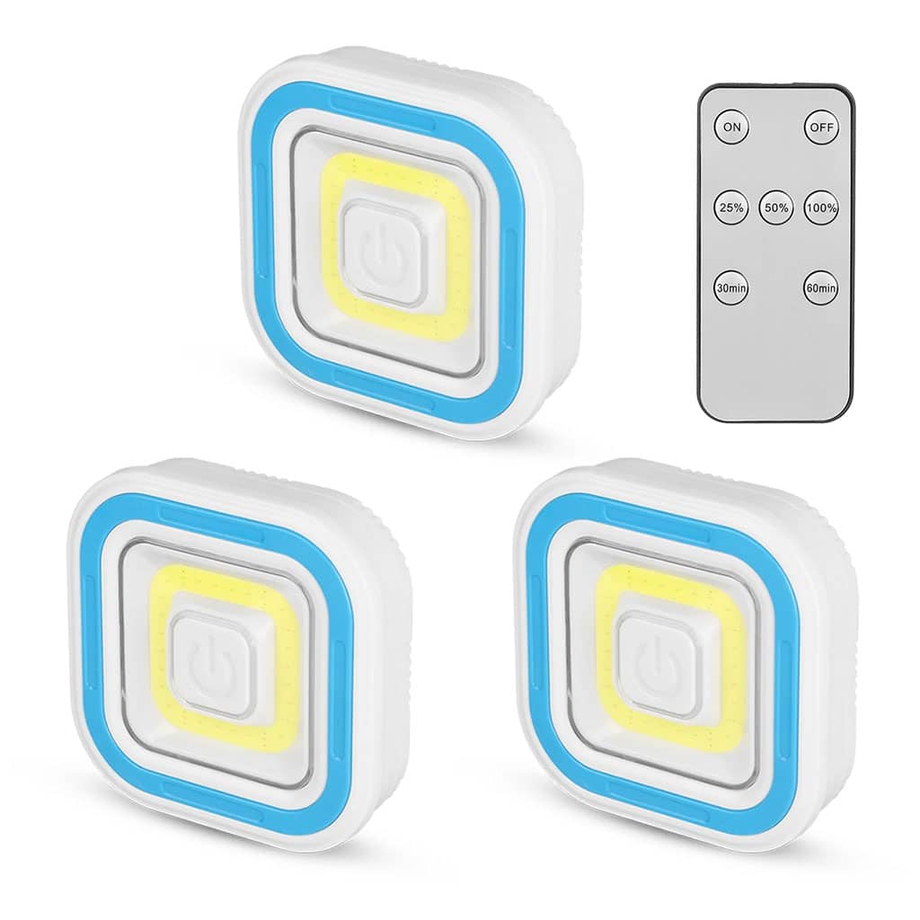 Pack 3 Spot LED intelligents avec télécommande ultra-lumineux – طقم مصابيح مع يد تحكم - Maison - صورة 4