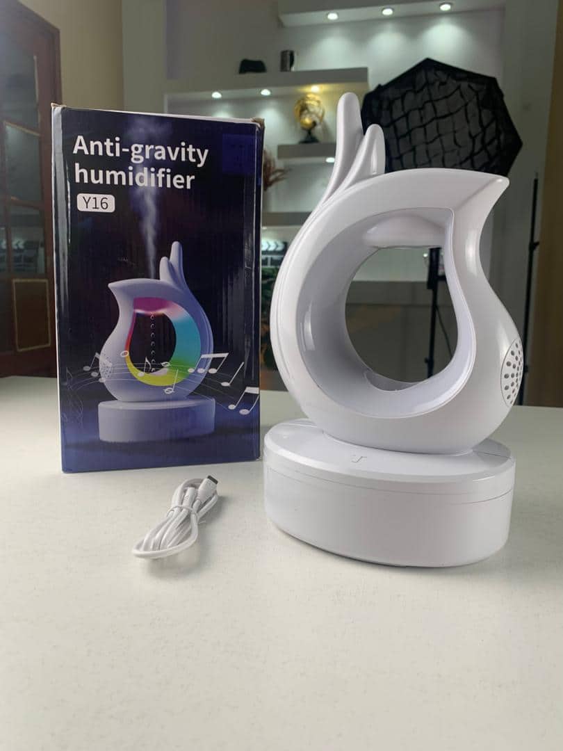 Humidificateur antigravité et haut-parleur Bluetooth RGB en forme de goutte d’eau – معطر جو ومكبر صوت - Électronique - صورة 10