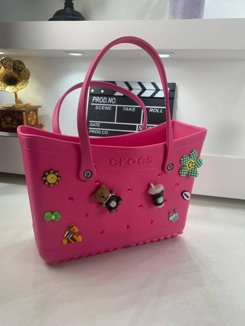 Crocs Sac fourre-tout de plage pour femmes imperméable – حقيبة نسائية للنزهات - Vacance & Loisir - صورة 11