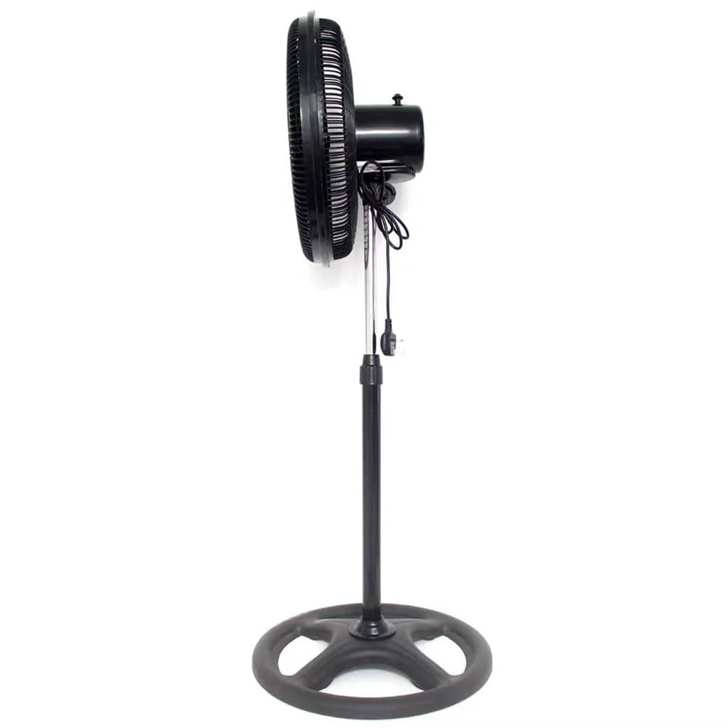 Ventilateur sur pied 40cm avec rotation à 360 degrés 3 vitesses – مروحة حجم كبير - Électronique - صورة 3
