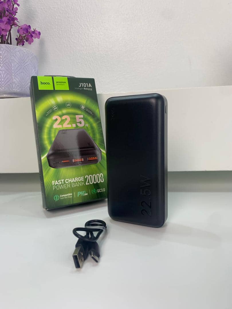 Hoco Power Bank Fast Charge Qc 3.0 20000mAh – J101A - Électronique - صورة 4