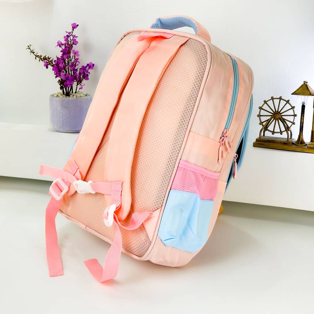 Sac à Dos pour Enfants avec Trousse Assortie 2605 Rose – حقيبة ظهر مدرسية للأطفال مع مقلمة وردي - Sac à dos et Mode - صورة 3