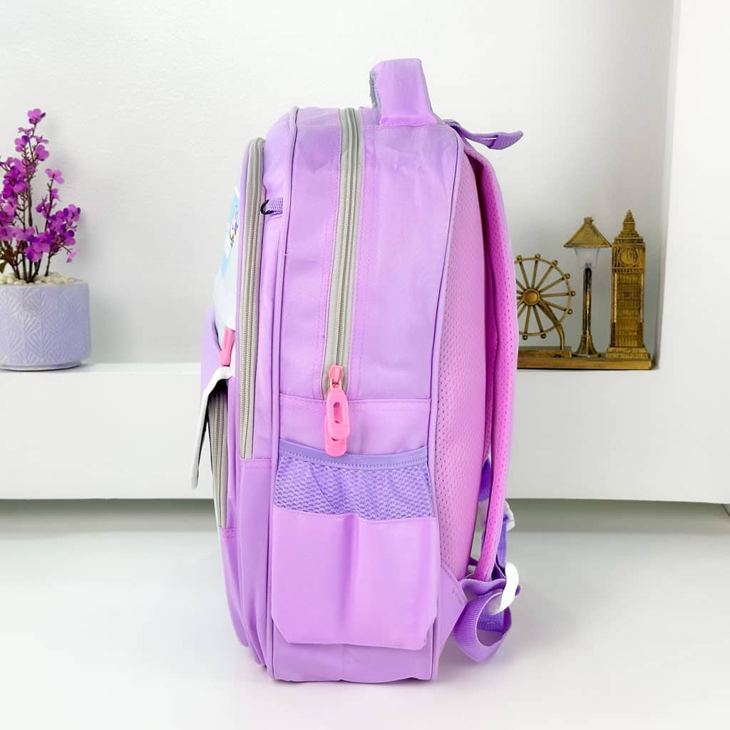 Sac à Dos pour Enfants avec Trousse Assortie 2504 Mauve – حقيبة ظهر مدرسية للأطفال مع مقلمة بنفسجي - Sac à dos et Mode - صورة 6