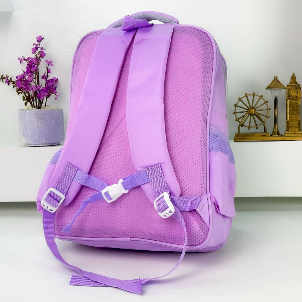 Sac à Dos pour Enfants avec Trousse Assortie 2504 Mauve – حقيبة ظهر مدرسية للأطفال مع مقلمة بنفسجي - Sac à dos et Mode - صورة 7