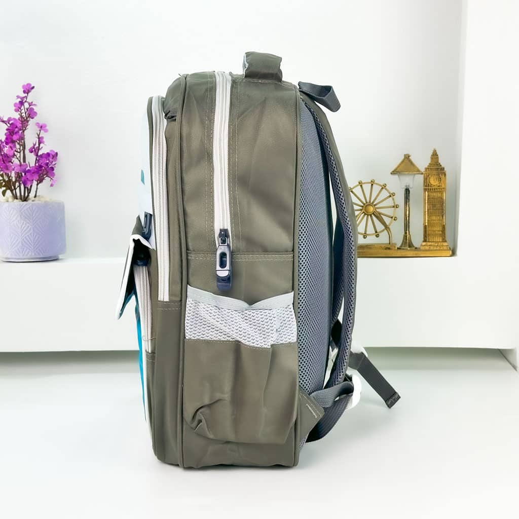 Sac à Dos pour Enfants avec Trousse Assortie 2504 Vert – حقيبة ظهر مدرسية للأطفال مع مقلمة أخضر - Sac à dos et Mode - صورة 5