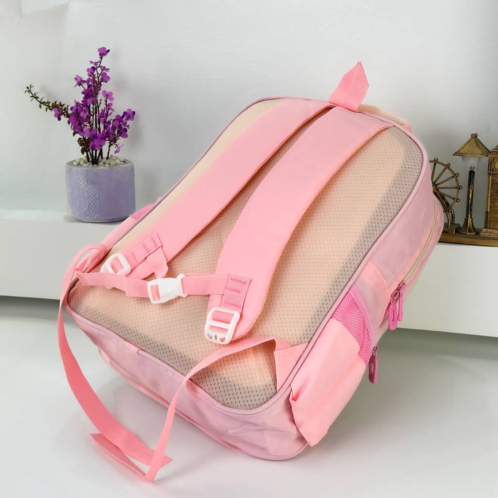 Sac à Dos pour Enfants avec Trousse Assortie 2504 Rose – حقيبة ظهر مدرسية للأطفال مع مقلمة وردي - Sac à dos et Mode - صورة 6