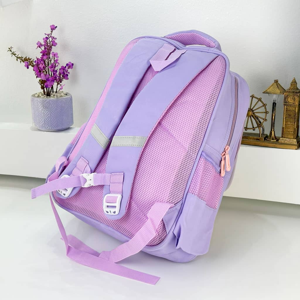 Sac à Dos pour Enfants avec Trousse Assortie KBAG Mauve – حقيبة ظهر مدرسية للأطفال مع مقلمة بنفسجي - Sac à dos et Mode - صورة 6