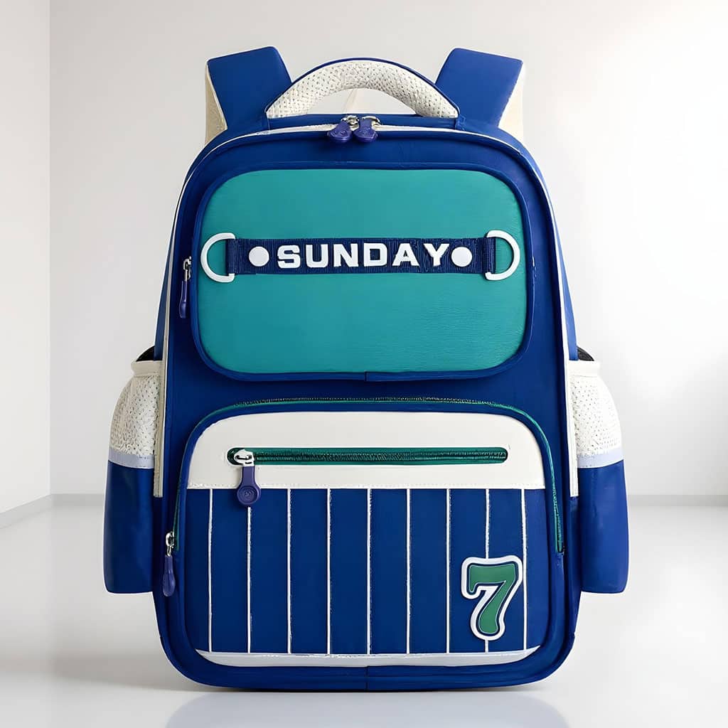 Sac à Dos Scolaire pour Enfants SUNDAY Bleu – حقيبة ظهر مدرسية للأطفال أزرق - Sac à dos et Mode - صورة 2