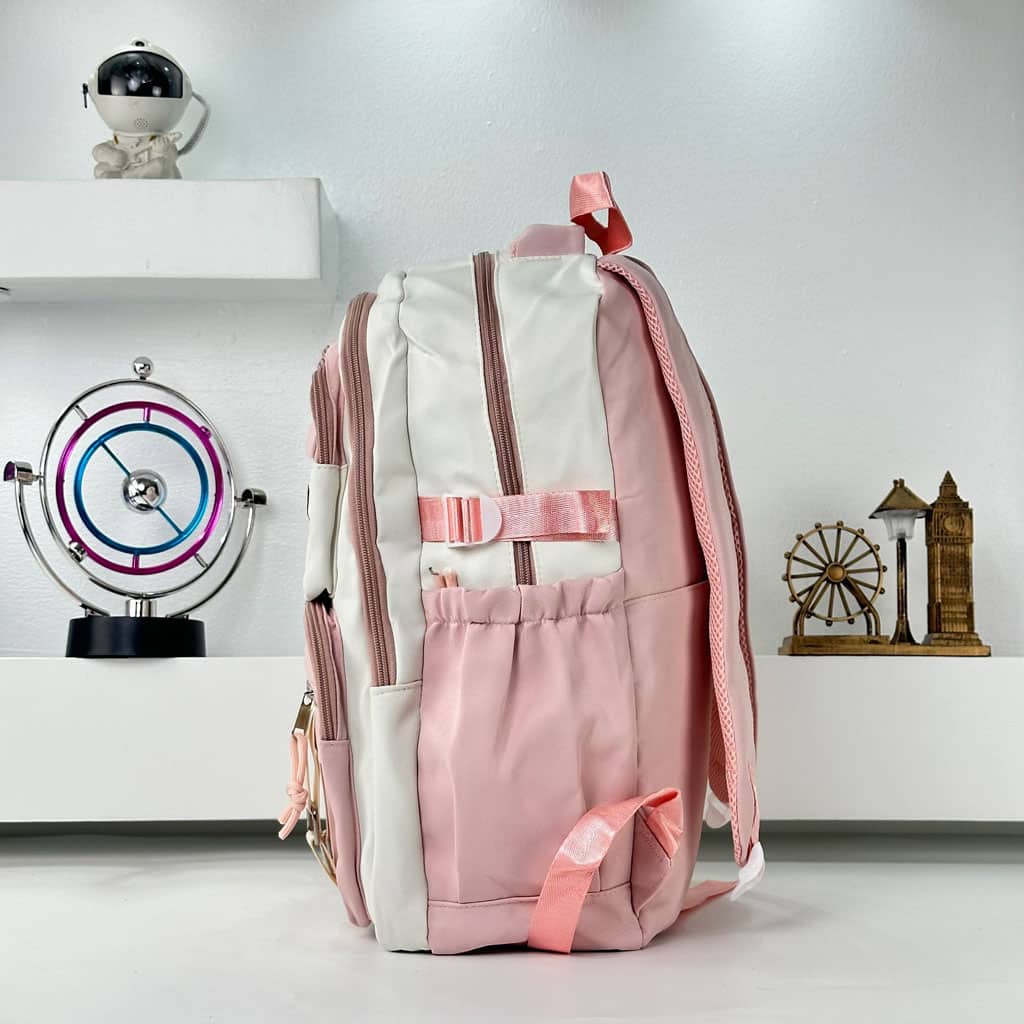 Sacs à dos d’école Style Décontracté Milkshake Rose – حقيبة ظهر مدرسية وردي - Sac à dos et Mode - صورة 6