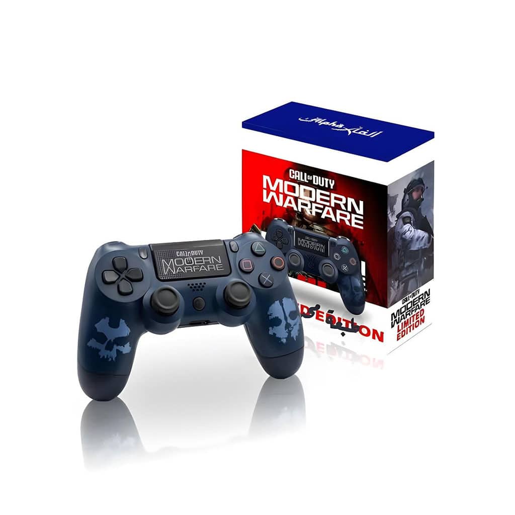 SONY DualShock Manette PS4 Sans Fil, Batterie Rechargeable (High Copy) – Edition Moderne Warfare - Jouet & Gaming - صورة 4