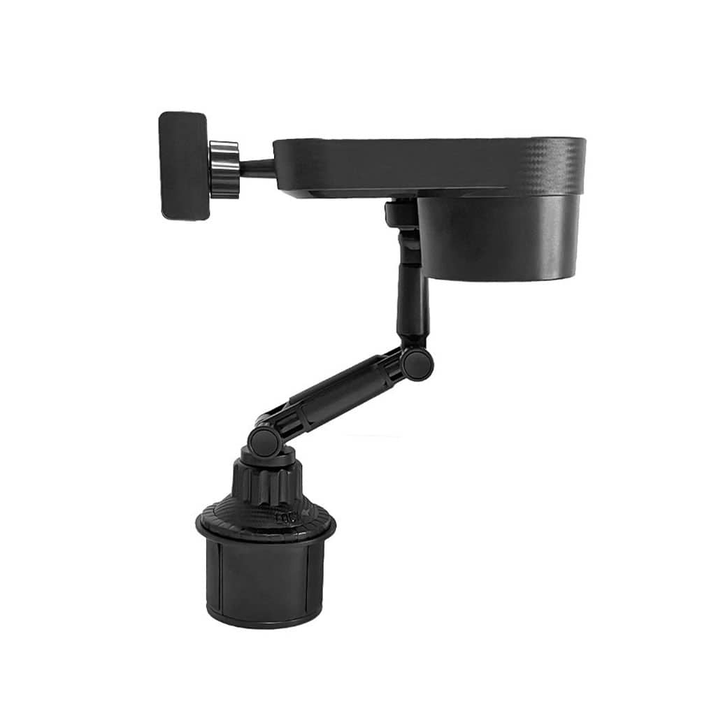 Plateau et Porte-Gobelet avec Support Téléphone pour Voiture – حامل مأكولات ومشروبات مع موضع للهاتف - Accessoires Auto/Moto - صورة 3