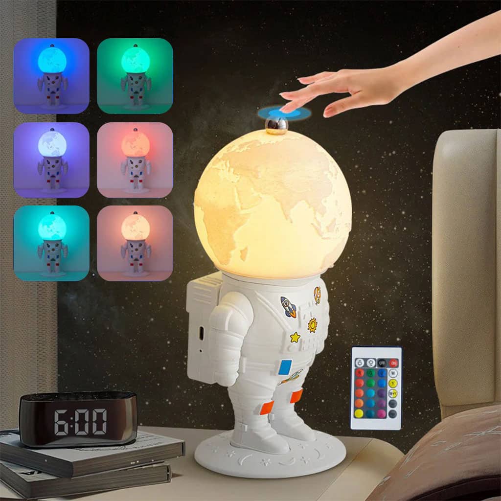 Lampe Astronaute lunaire avec télécommande et LED 16 couleurs – مصباح رجل الفضاء - Électronique - صورة 6