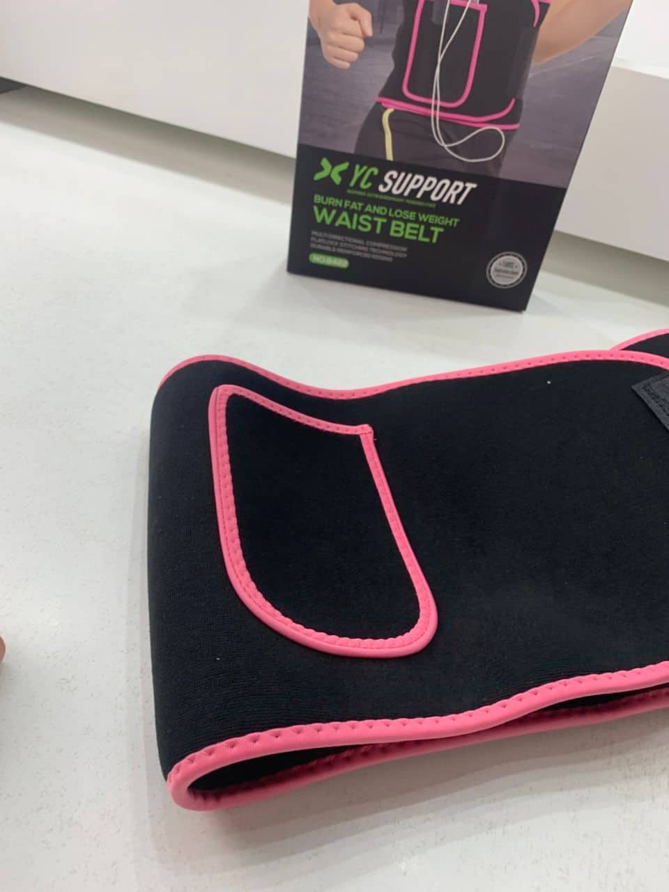 Ceinture Amincissante pour Femmes avec Poche pour Téléphone – حزام تنحيف للنساء - Sport - صورة 8