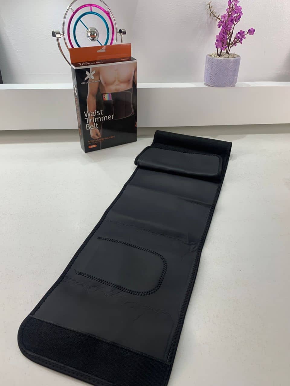 Ceinture de sudation pour Homme et Femme avec Poche Extérieure – حزام تنحيف - Sport - صورة 10