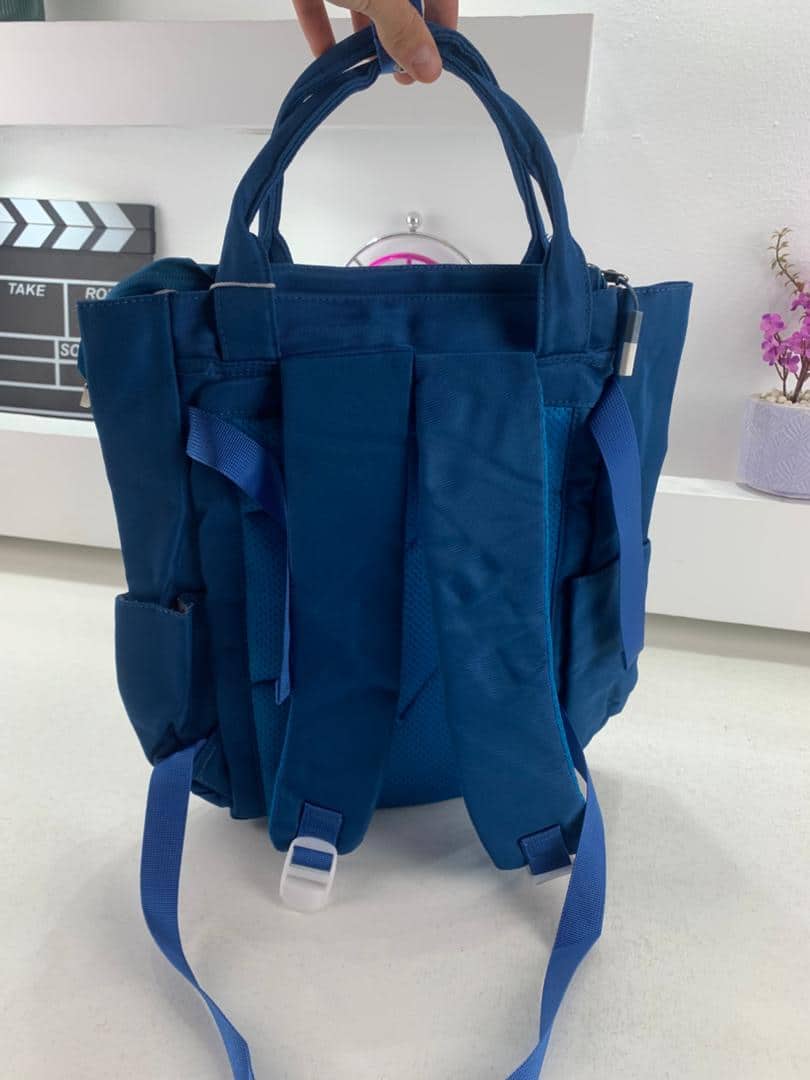 Ensemble de sacs d’école Kawai pour Enfants 2Pcs Avec Pochette Bleu Ciel – محفظة 2 قطع كاواي مع محفظة صغيرة أزرق فاتح - Sac à dos et Mode - صورة 5
