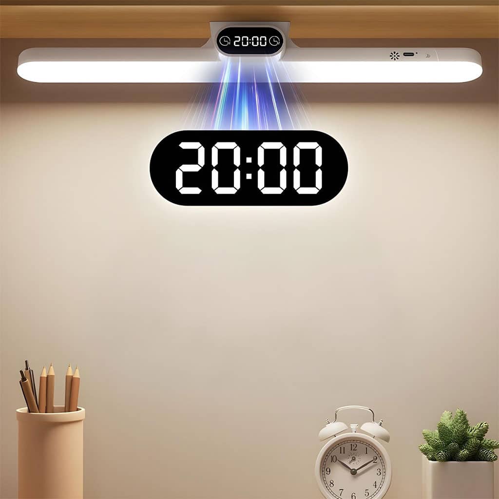 Barre lumineuse LED rechargeable tactile avec 3 modes de couleurs et minuterie GM – مصباح مغناطيسي قابل للتثبيت في عدة أماكن - Électronique - صورة 2