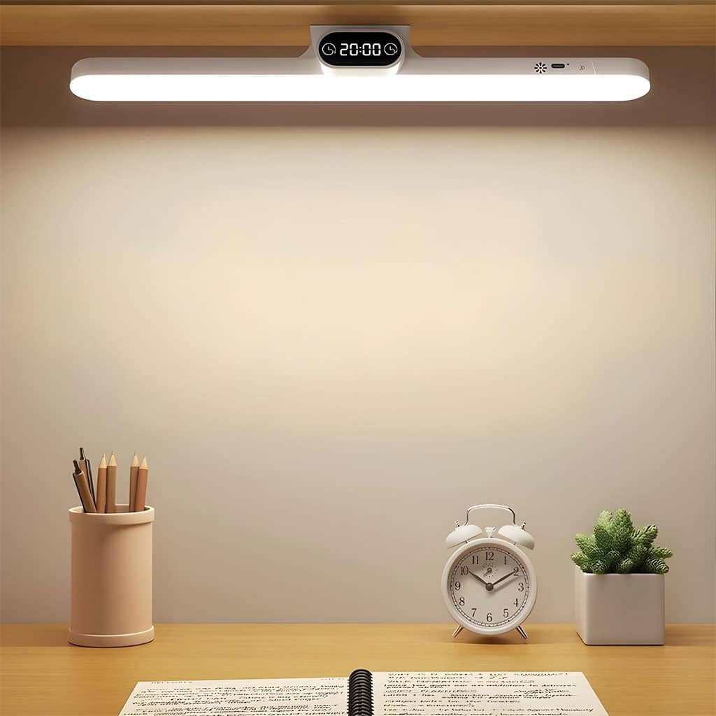 Barre lumineuse LED rechargeable tactile avec 3 modes de couleurs et minuterie GM – مصباح مغناطيسي قابل للتثبيت في عدة أماكن - Électronique - صورة 4