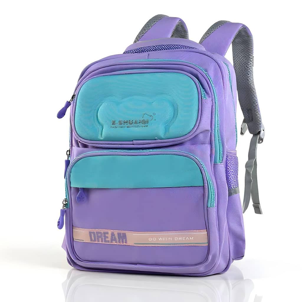 Sac à Dos Scolaire Orthopédique pour Enfants X-SHUAIQI Mauve – محفظة مدرسية للأطفال بنفسجي - Sac à dos et Mode - صورة 3