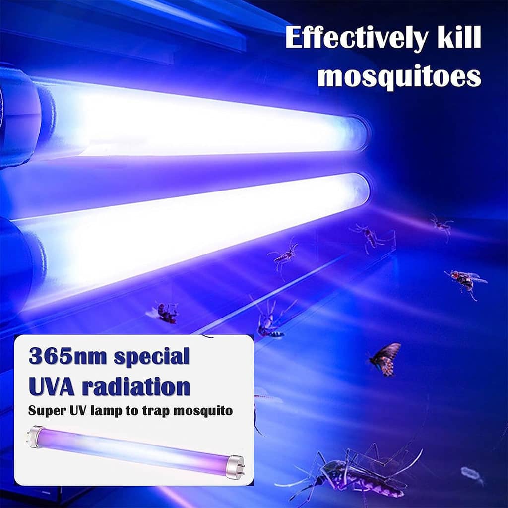 Lampe Anti-Moustiques Électrique 10W Double Tube UV – مصيدة الباعوض - Outillage et Bricolage - صورة 5
