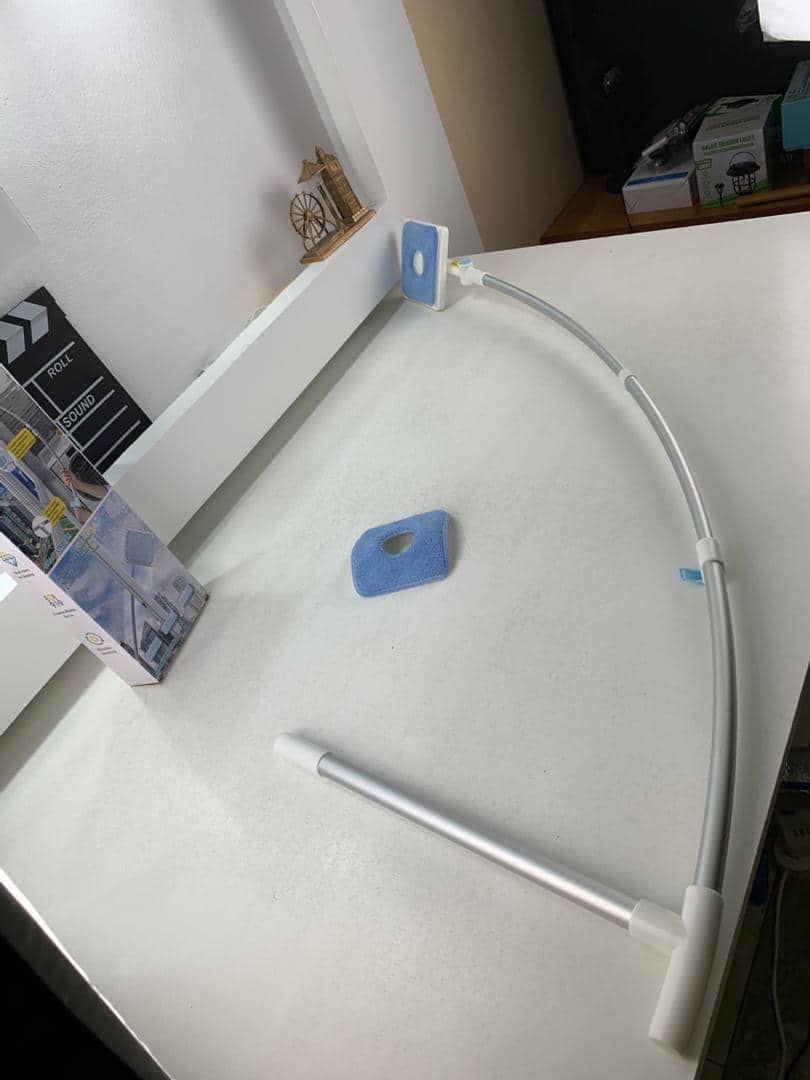 Outil de nettoyage de vitres à long manche télescopique – منظف زجاج خارجي - Maison - صورة 8