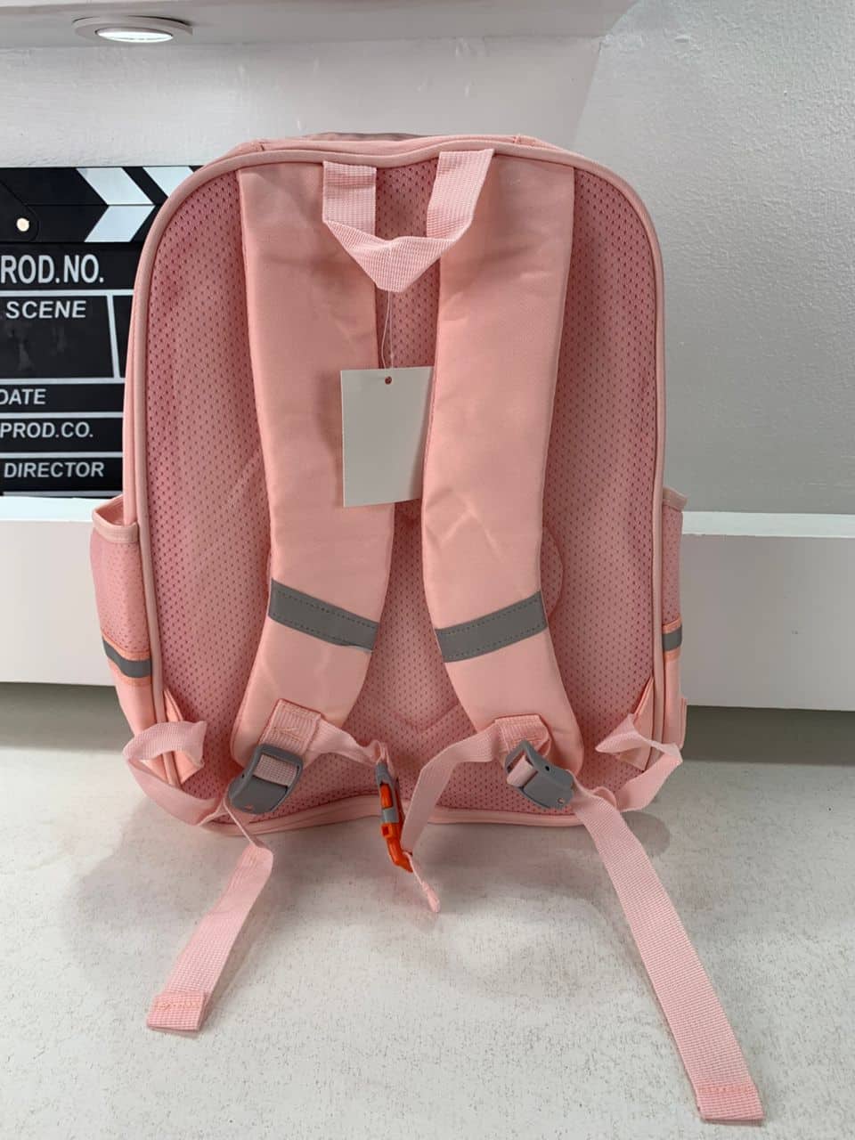 Sac à Dos Enfant Ludique avec Plusieurs Compartiment et un Peluche LM-5122 Rose – حقيبة ظهر للأطفال وردي - Sac à dos et Mode - صورة 6