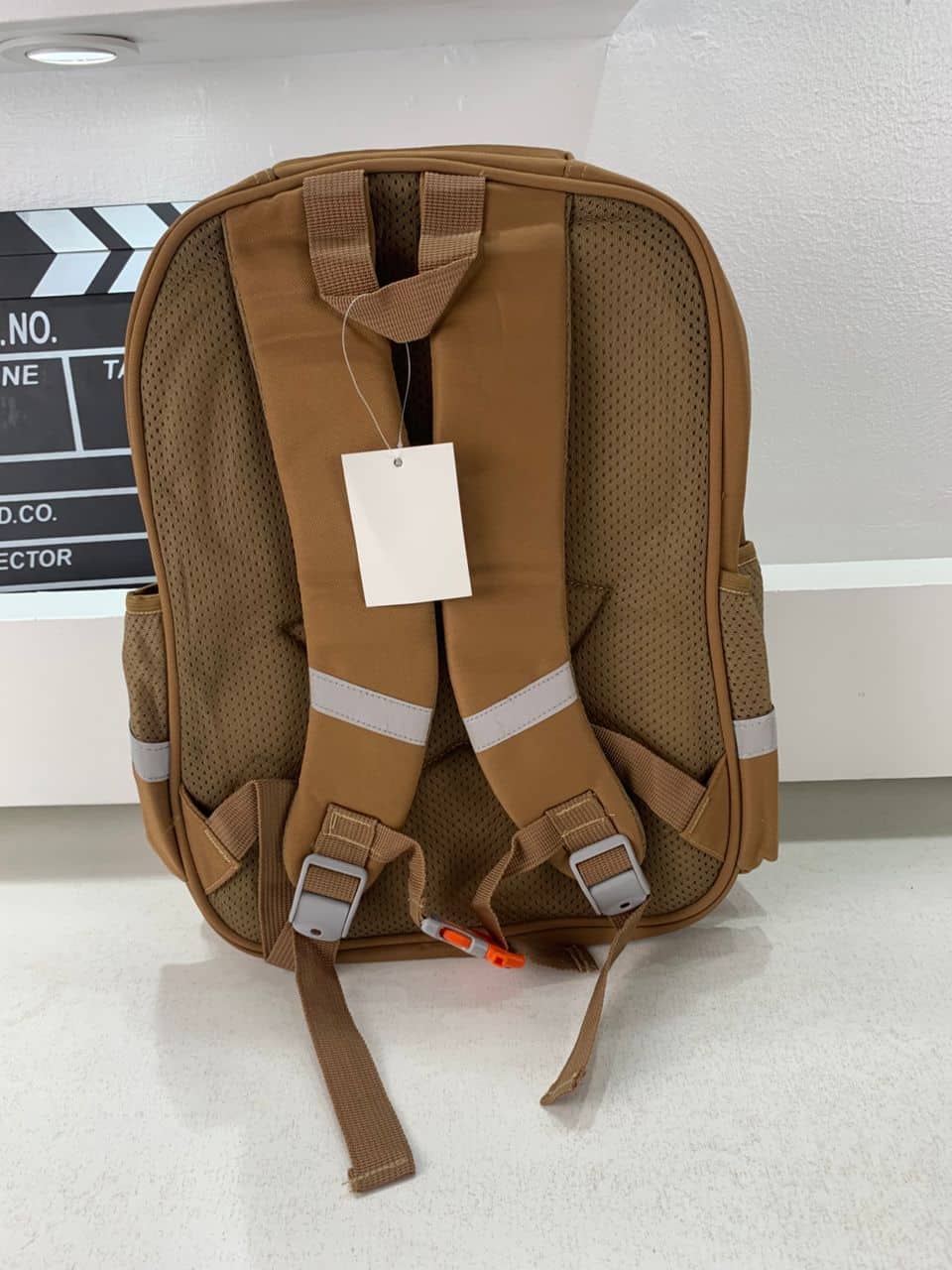 Sac à Dos Enfant Ludique avec Plusieurs Compartiment et un Peluche LM-5122 Marron – حقيبة ظهر للأطفال بني - Sac à dos et Mode - صورة 5