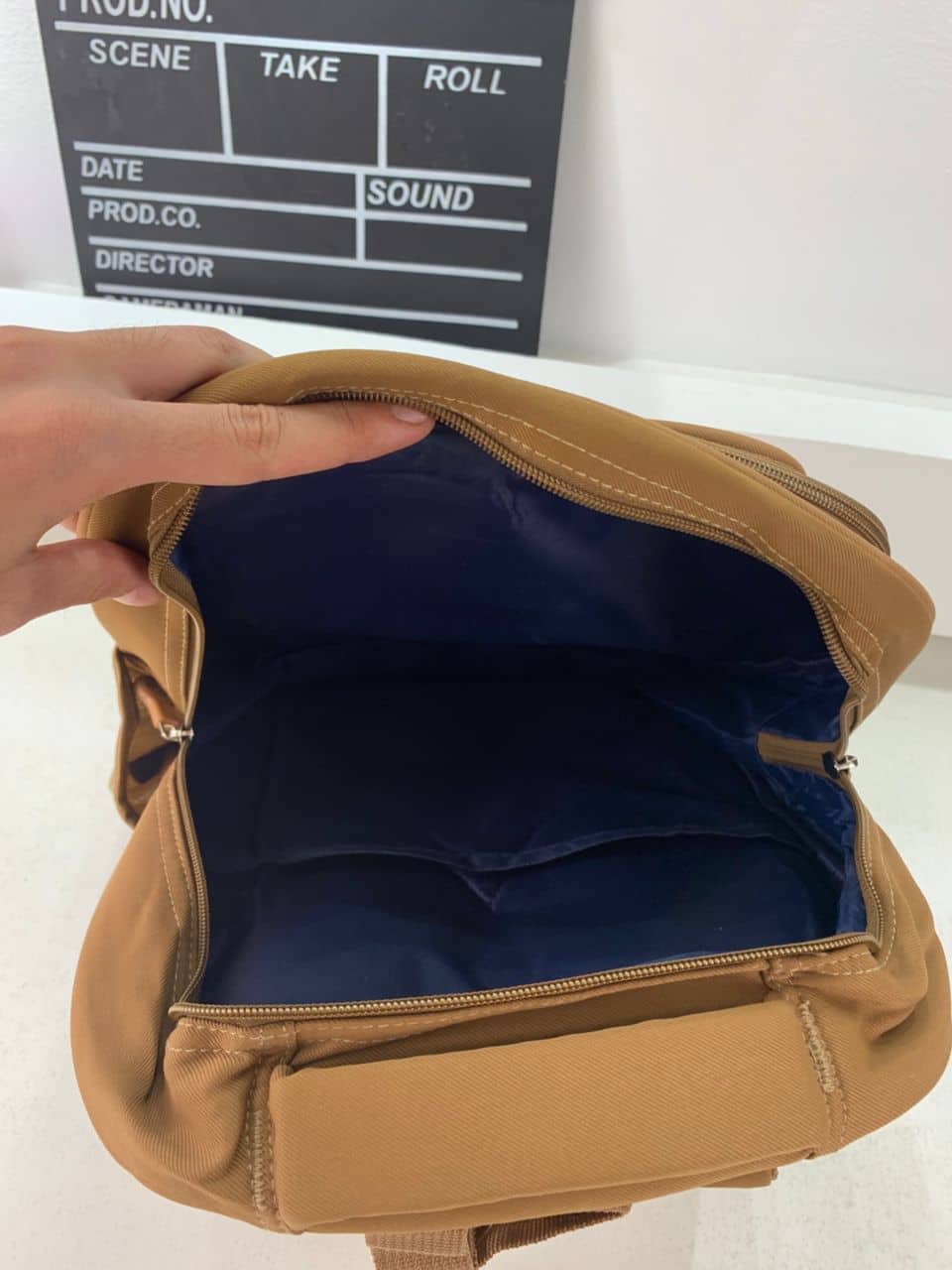 Sac à Dos Enfant Ludique avec Plusieurs Compartiment et un Peluche LM-5122 Marron – حقيبة ظهر للأطفال بني - Sac à dos et Mode - صورة 7