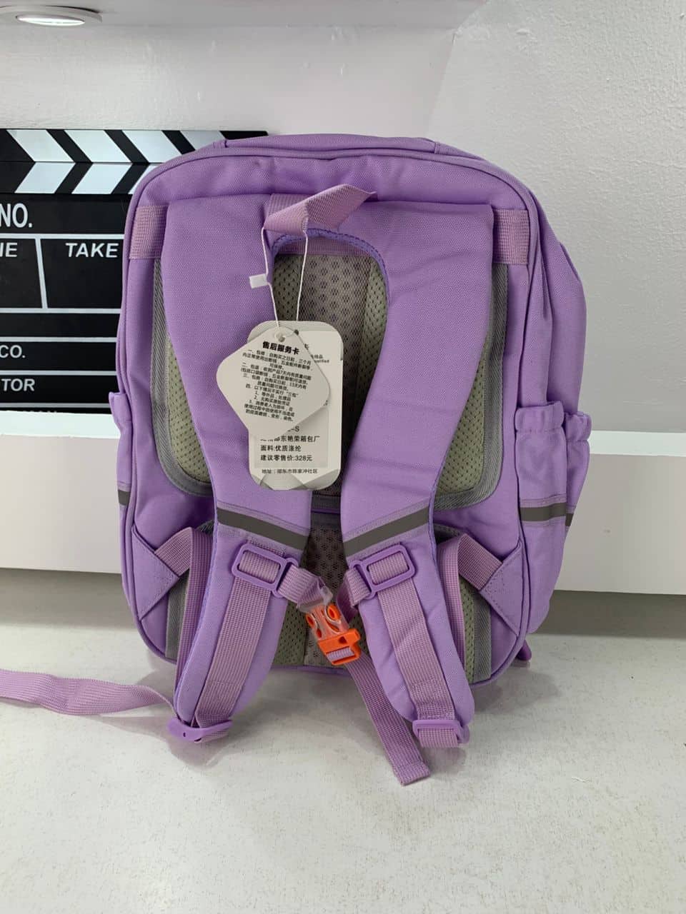 Sac à Dos Scolaire Orthopédique pour Enfants Xiao Wang Ya Mauve – محفظة مدرسية للأطفال بنفسجي - Sac à dos et Mode - صورة 5