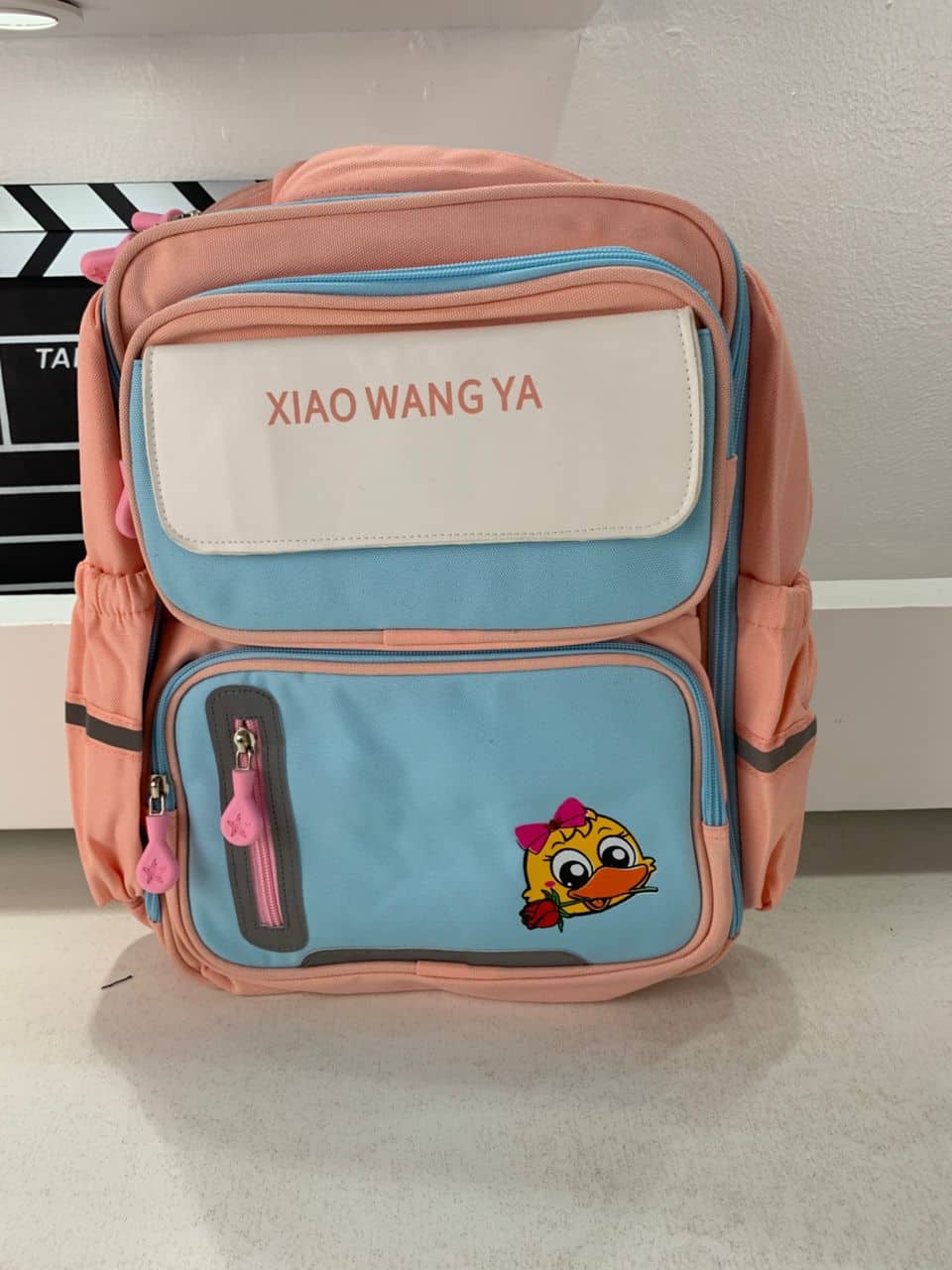 Sac à Dos Scolaire Orthopédique pour Enfants Xiao Wang Ya Rose- محفظة مدرسية للأطفال وردي - Sac à dos et Mode - صورة 4
