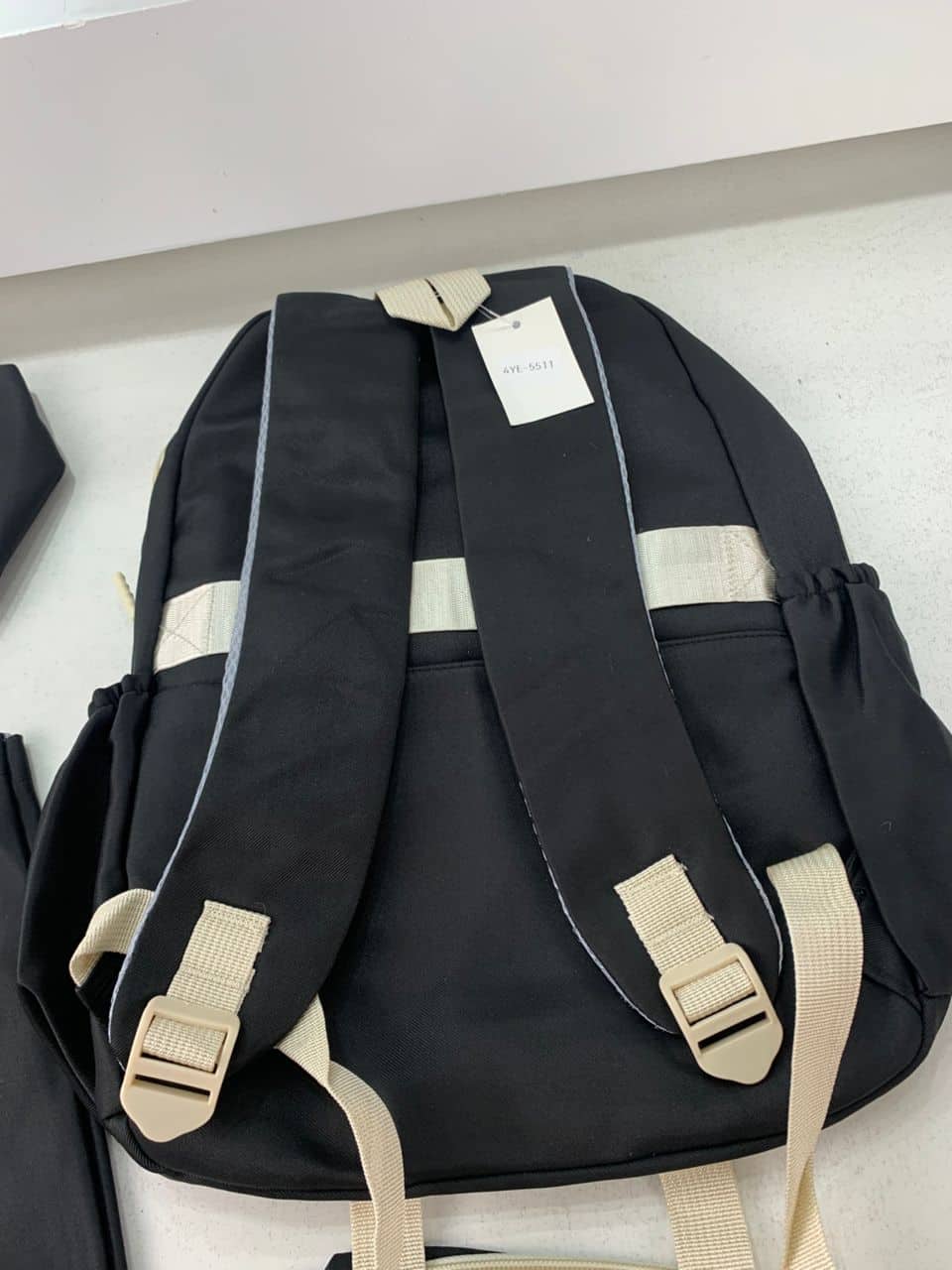 Ensemble de sac à dos kawaii 4Pcs avec porte manger isotherme noir – طقم محفظة مع حقيبة حفظ الطعام - Sac à dos et Mode - صورة 6