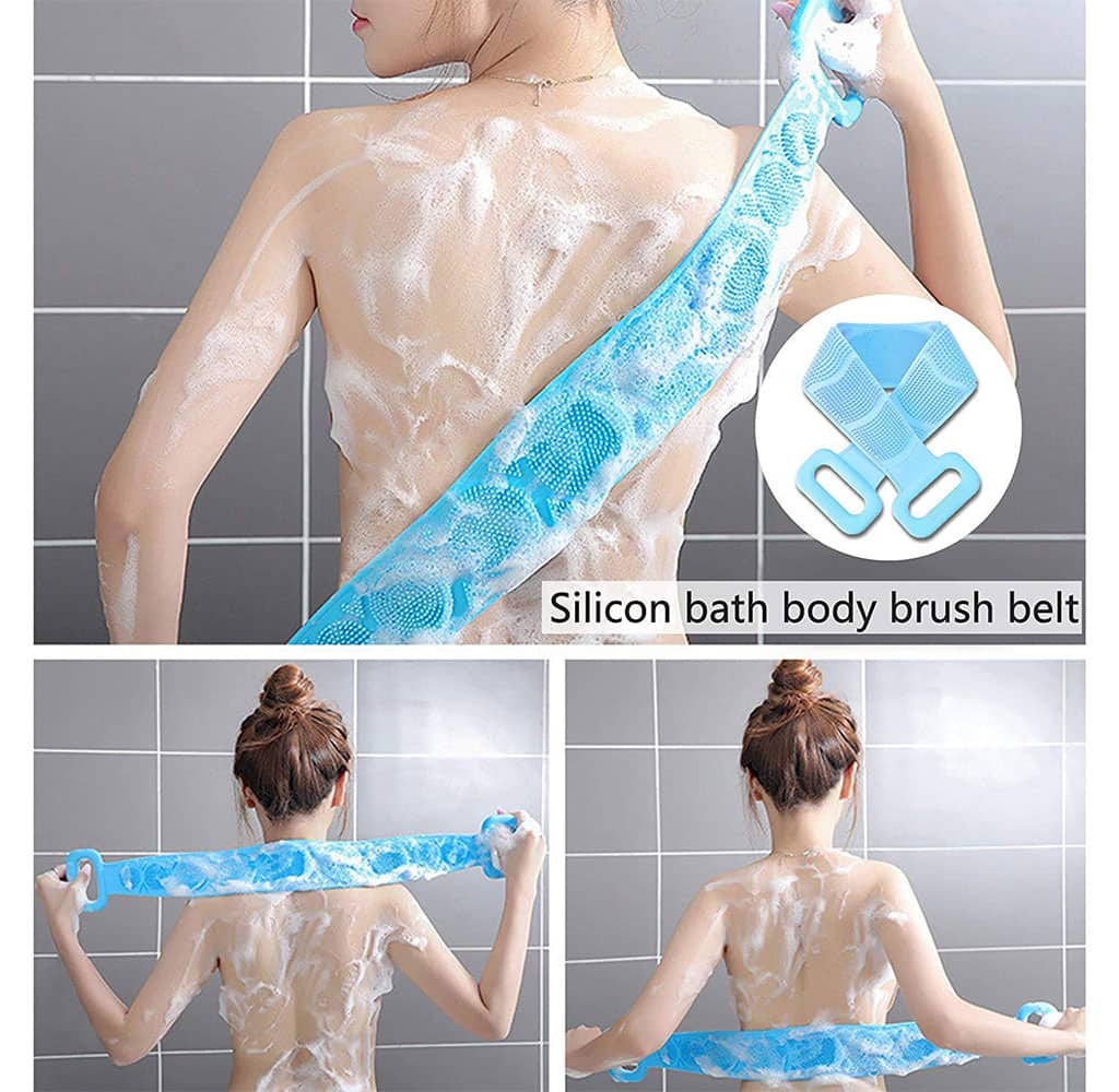 Brosse de Bain en Silicone pour Nettoyer le Corps – فرشاة الإستحمام من السيليكون - Maison - صورة 3
