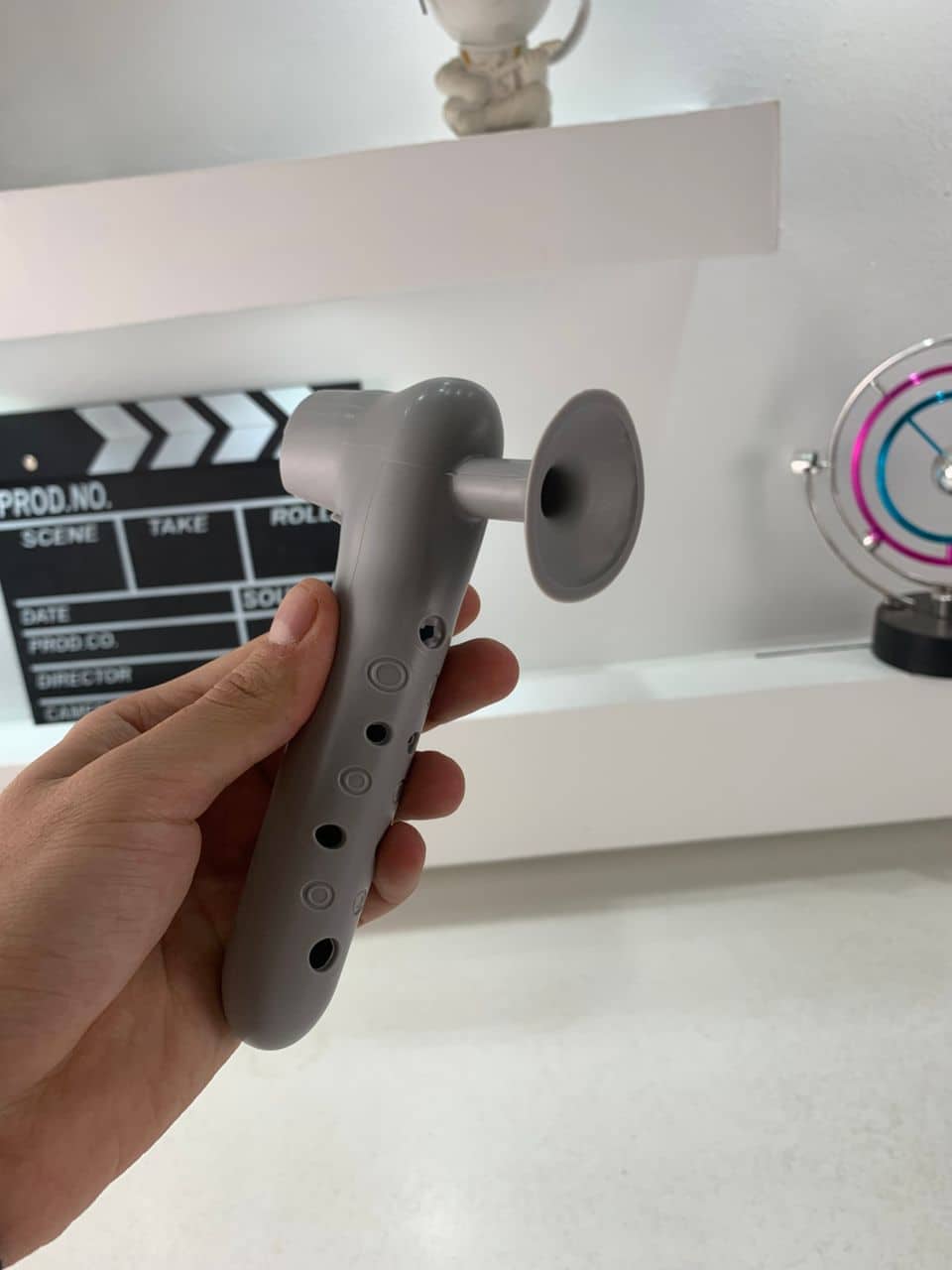 Poignée de porte en silicone avec ventouse pour absorber le choc 1Pcs – مقبض من سيليكون لحماية الحائط - Maison - صورة 7