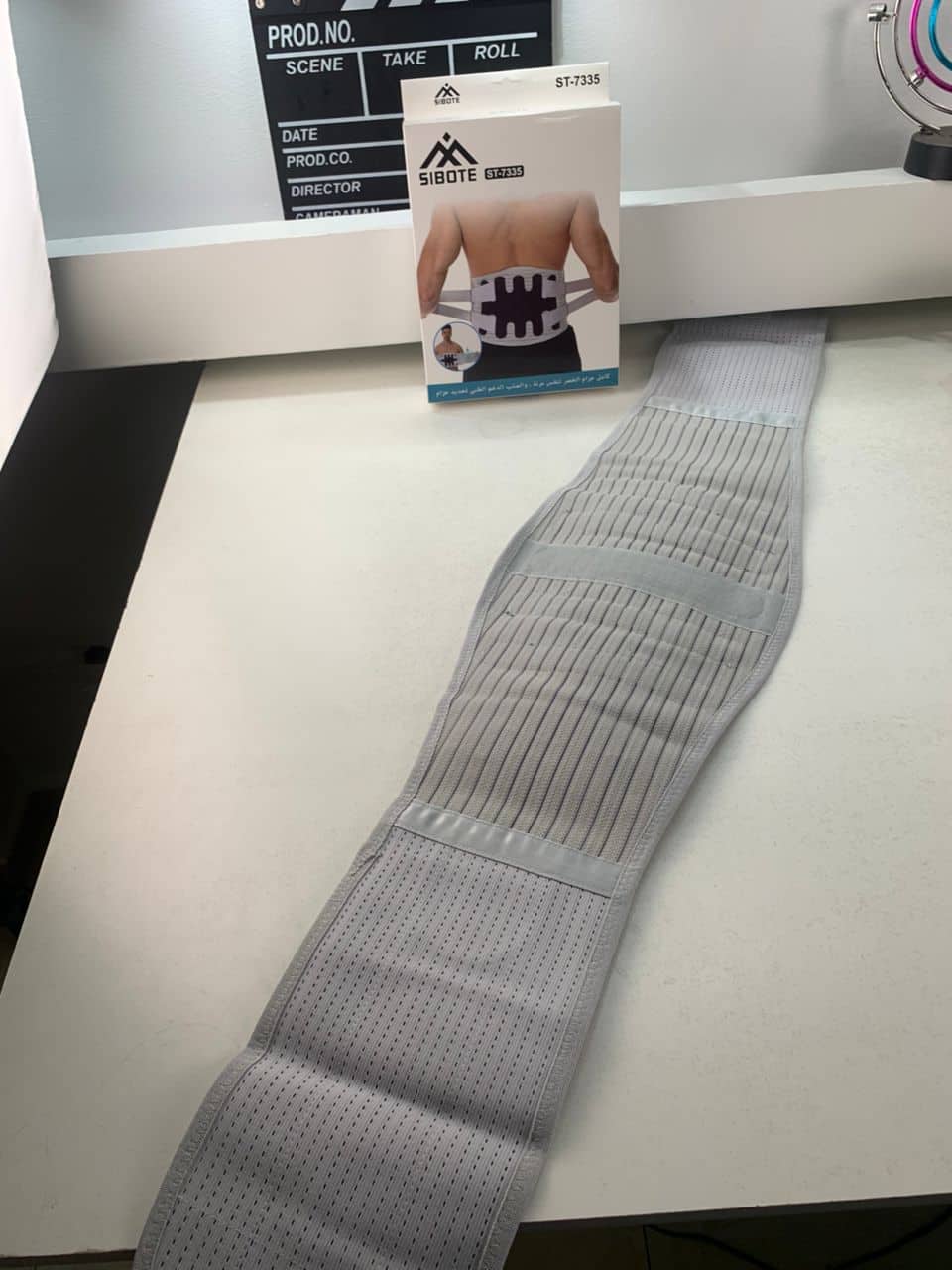 Sibote Ceinture de Soutien Lombaire Réglable ST-7335 – حزام شد الظهر - Sport - صورة 11