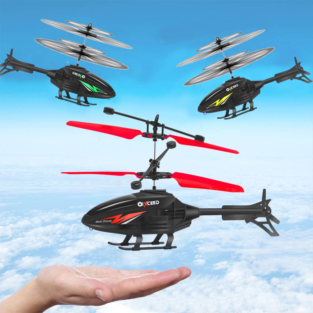Hélicoptère Rechargeable avec Capteur Infrarouge pour Enfants – طائرة هيليكوبتر لاسلكية للأطفال - Jouet & Gaming - صورة 2