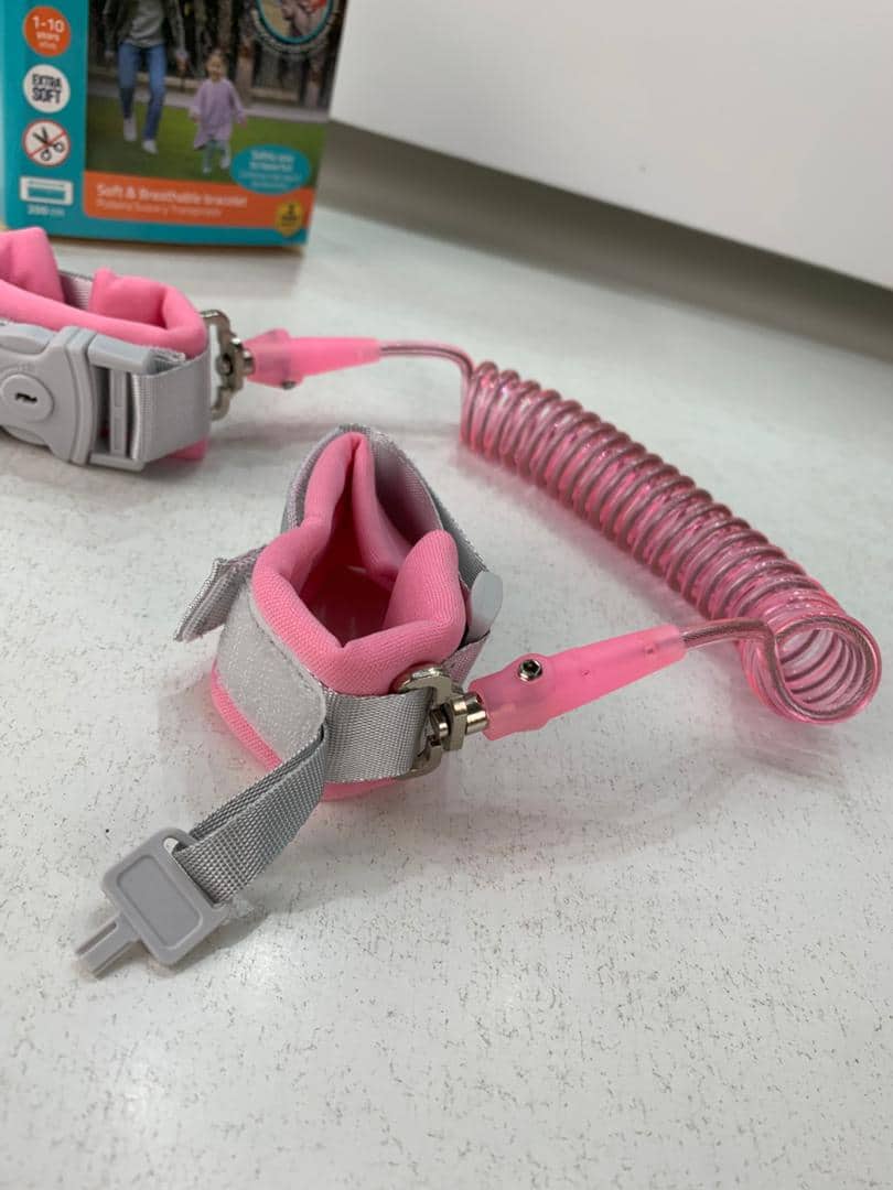 Dispositif Anti-Perte Rotatif 2 Mètres avec Serrure de Verrouillage – سوار بقفل أمان لشد الأطفال - Maternité - صورة 8