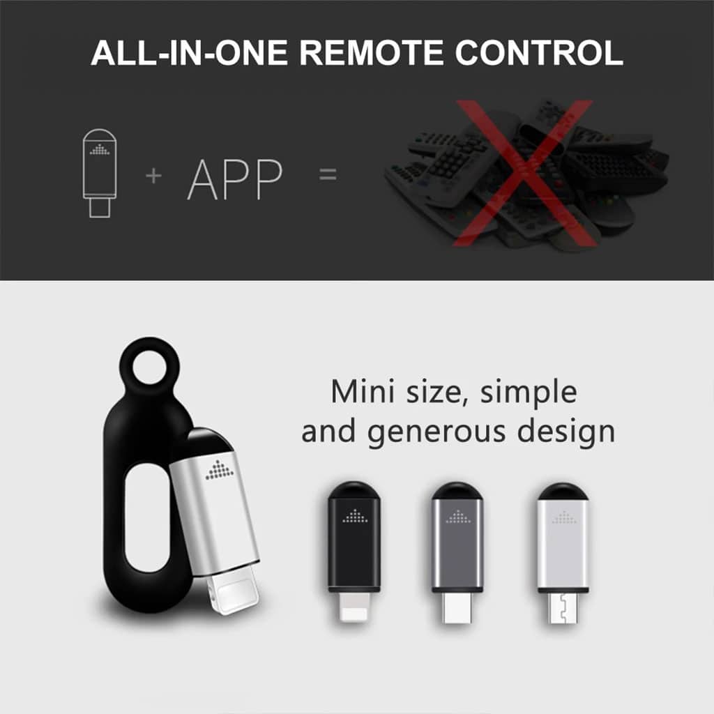 Mini Télécommande Smart infrarouge universel pour Smartphone – أداة للتحكم بالأجهزة الكهرومنزلية عن بعد - Électronique - صورة 3