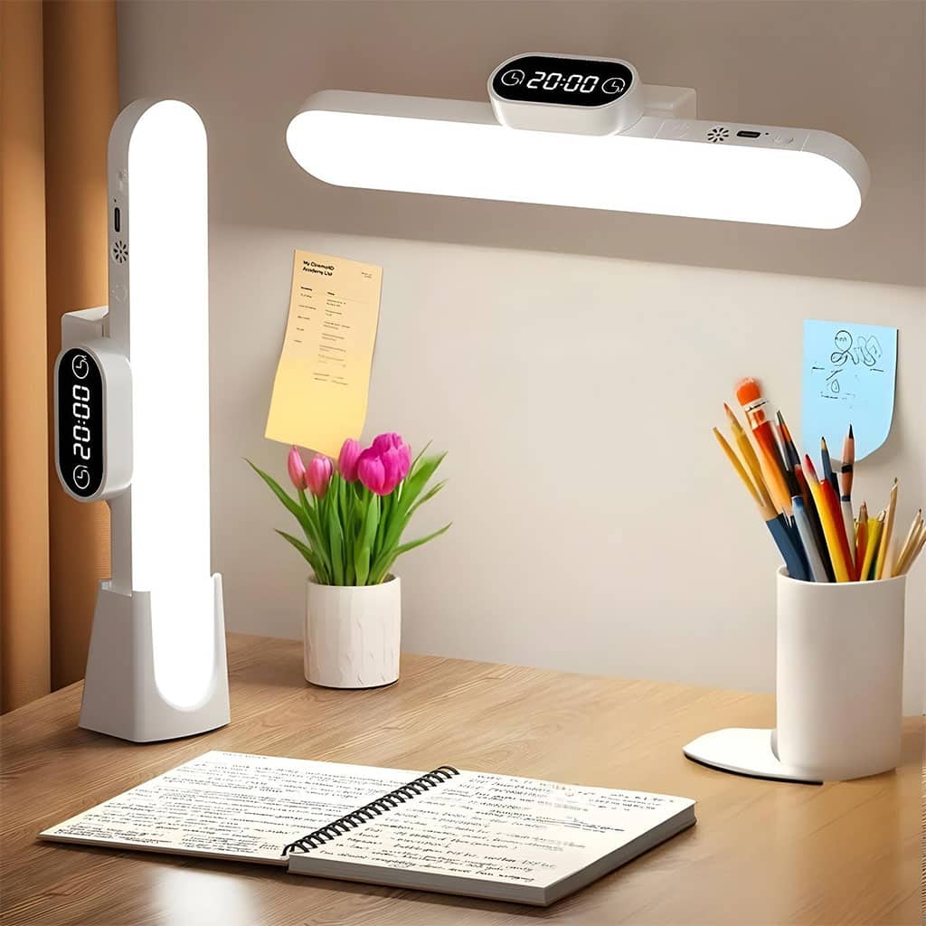 Barre lumineuse LED rechargeable tactile avec 3 modes de couleurs et minuterie PM – مصباح مغناطيسي قابل للتثبيت في عدة أماكن - Maison - صورة 2