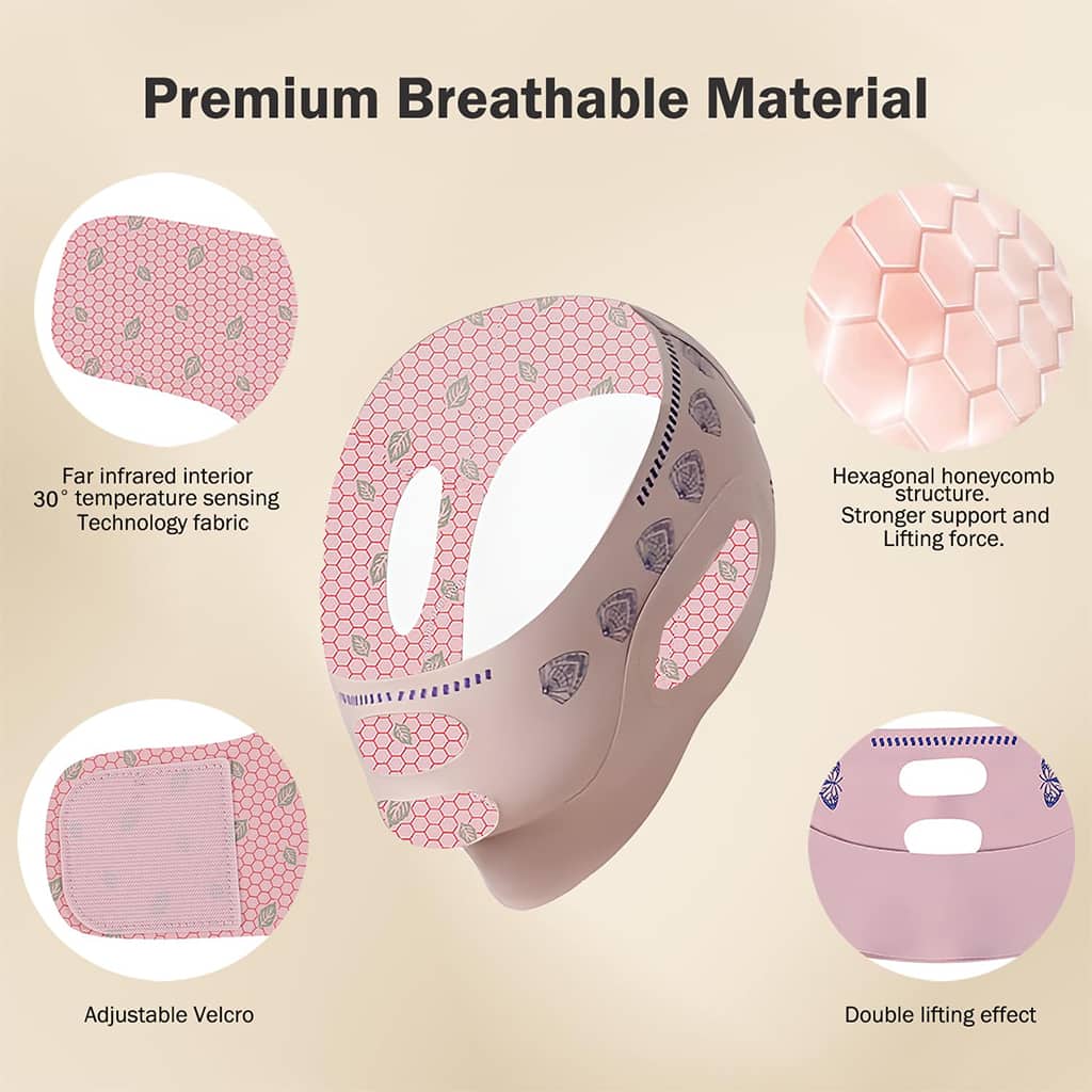 SIBOTE Masque de Lifting Facial Anti-Relâchement pour Visage et Menton – قناع شد الوجه - Soins et Beauté - صورة 2