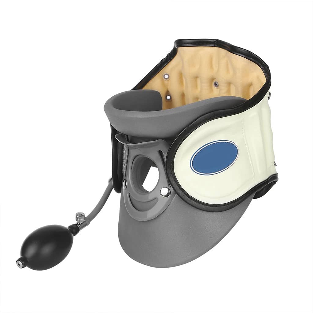 STARICARE Civière de cou gonflable et rétracteur de traction cervicale avec pompe – أداة تصحيح وضعية العنق - Divers - صورة 3