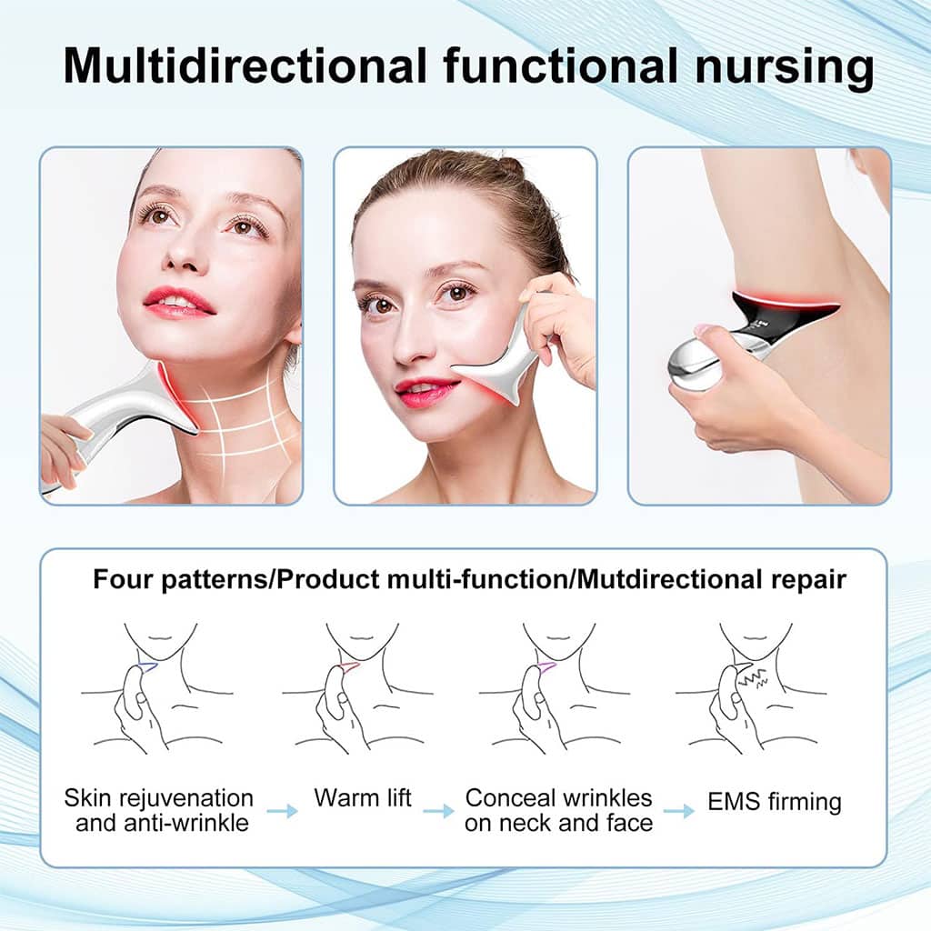 STARICARE Appareil Anti Rides Ultrasonique pour Visage – جهاز مضاد للتجاعيد - Soins et Beauté - صورة 3