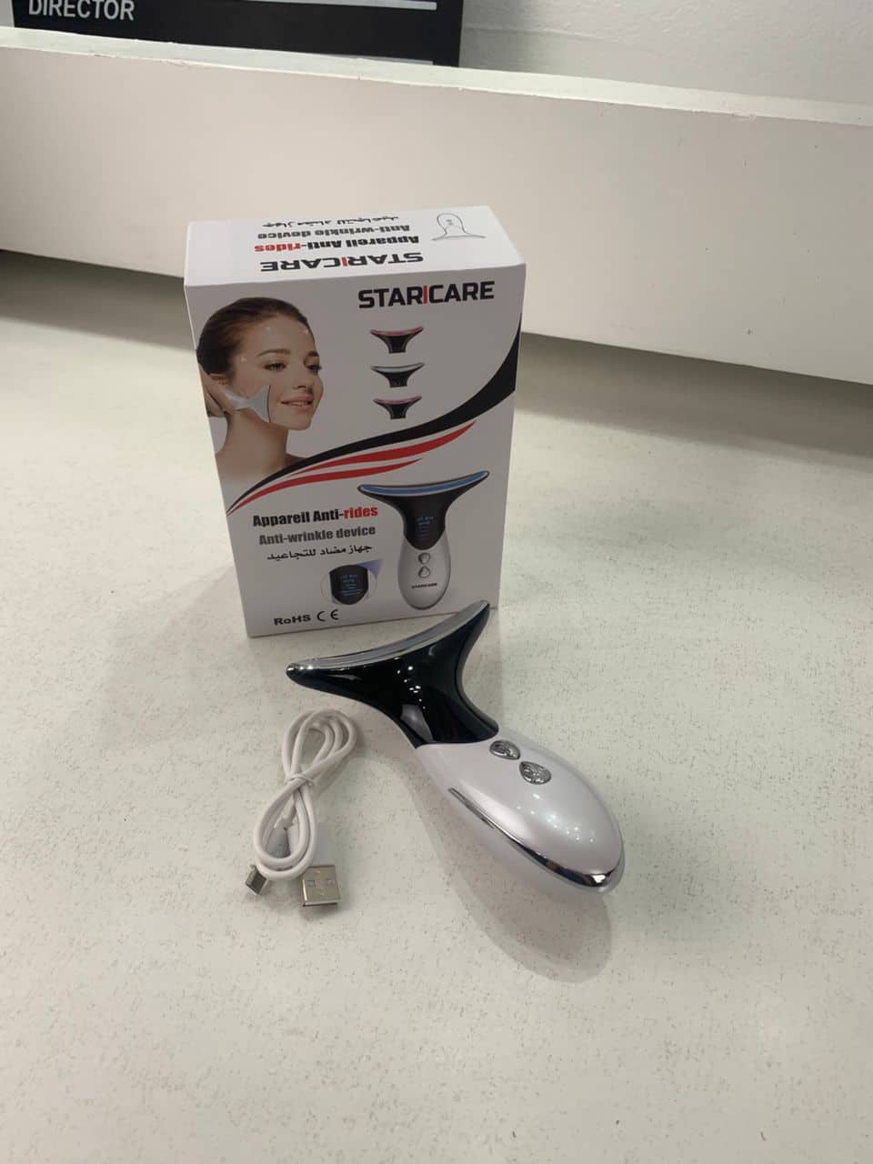 STARICARE Appareil Anti Rides Ultrasonique pour Visage – جهاز مضاد للتجاعيد - Soins et Beauté - صورة 7